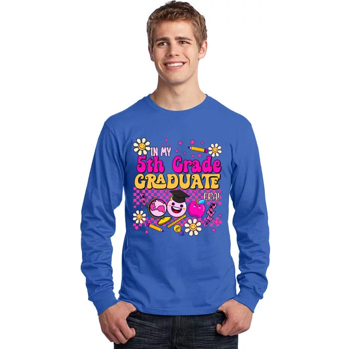 In My 5th Grade Graduate Era Class Of 2031 5th Grade Gift Tall Long Sleeve T-Shirt