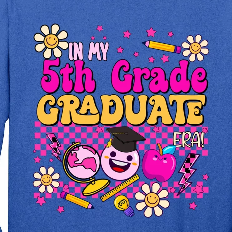 In My 5th Grade Graduate Era Class Of 2031 5th Grade Gift Tall Long Sleeve T-Shirt