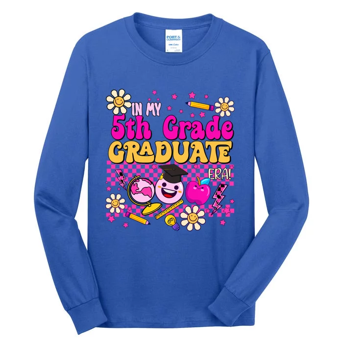 In My 5th Grade Graduate Era Class Of 2031 5th Grade Gift Tall Long Sleeve T-Shirt