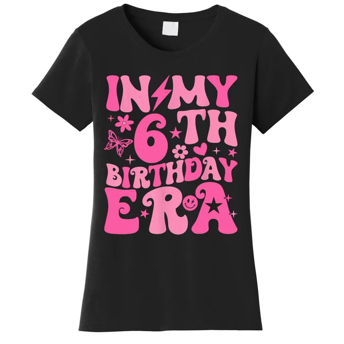 In My 6th Birthday Era Girl 6 Years Birthday Boy Girl Women's T-Shirt