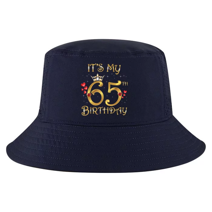 It's My 65th Birthday, 65 Years Old, 65th Birthday Queen Cool Comfort Performance Bucket Hat