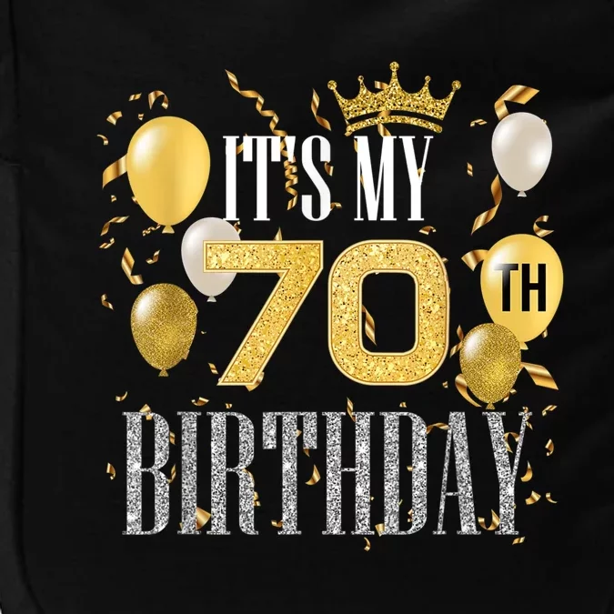 It's My 70th Birthday Cool 70 Years Old Birthday Party Impact Tech Backpack