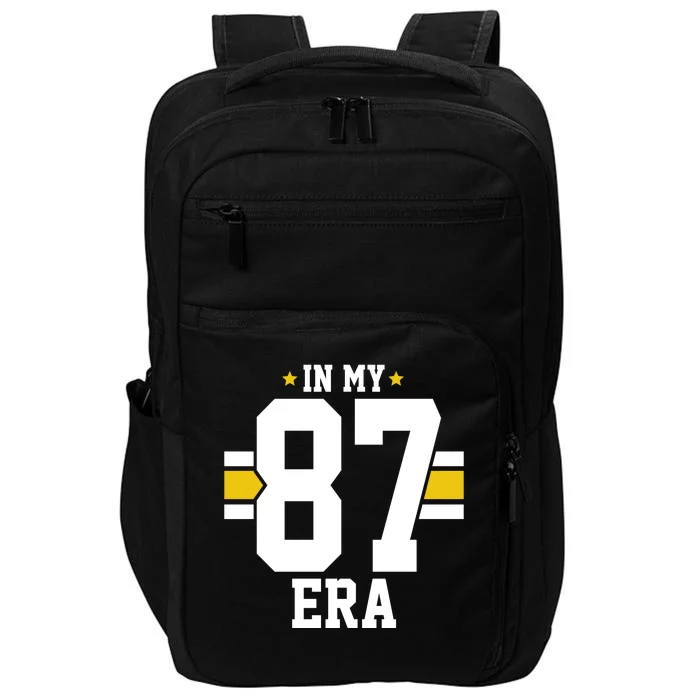 In My 87 Era Funny Football Boyfriend Impact Tech Backpack