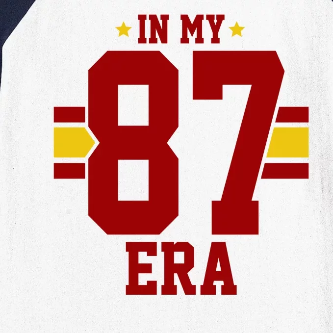 In My 87 Era Funny Football Boyfriend Baseball Sleeve Shirt