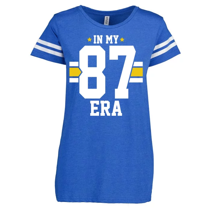 In My 87 Era Funny Football Boyfriend Enza Ladies Jersey Football T-Shirt