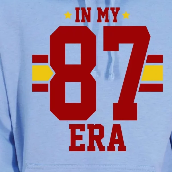 In My 87 Era Funny Football Boyfriend Unisex Surf Hoodie