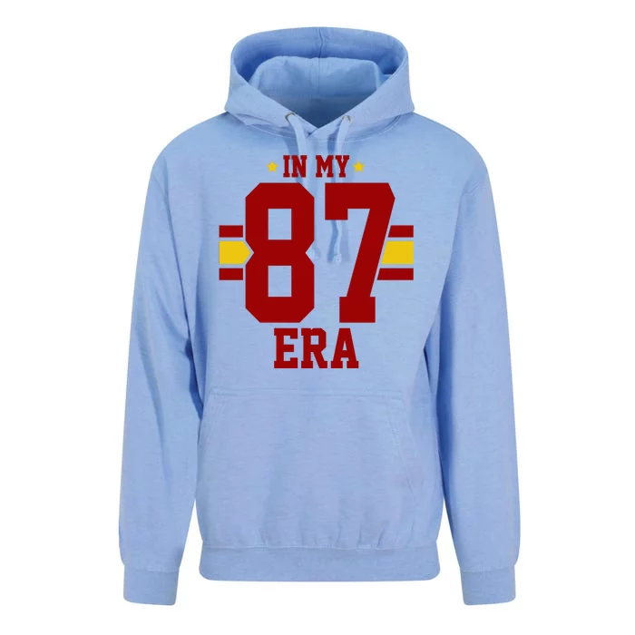 In My 87 Era Funny Football Boyfriend Unisex Surf Hoodie