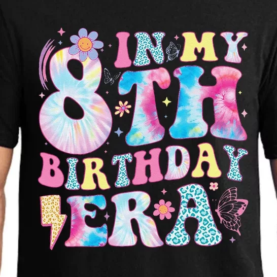 In My 8th Birthday Era Eight Bday 8 Year Old Birthday Girl Gift Pajama Set