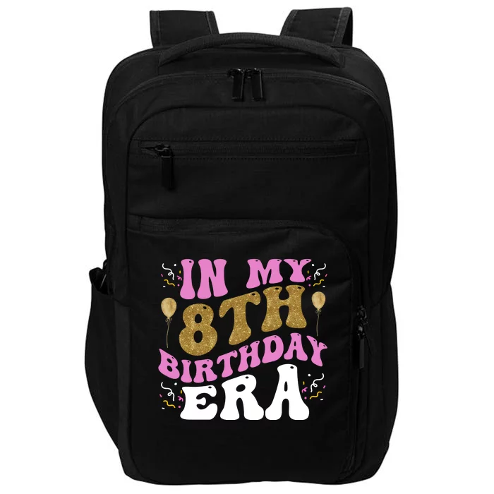 In My 8th Birthday Era Party Impact Tech Backpack