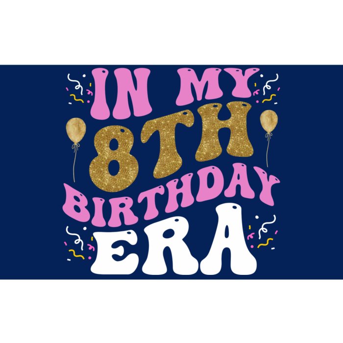 In My 8th Birthday Era Party Bumper Sticker