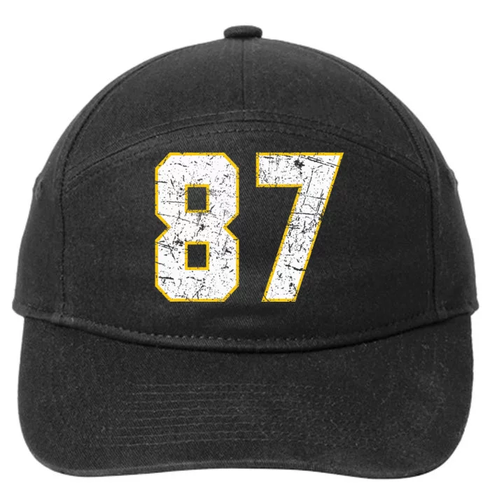 In My 87 Era Funny Football 7-Panel Snapback Hat