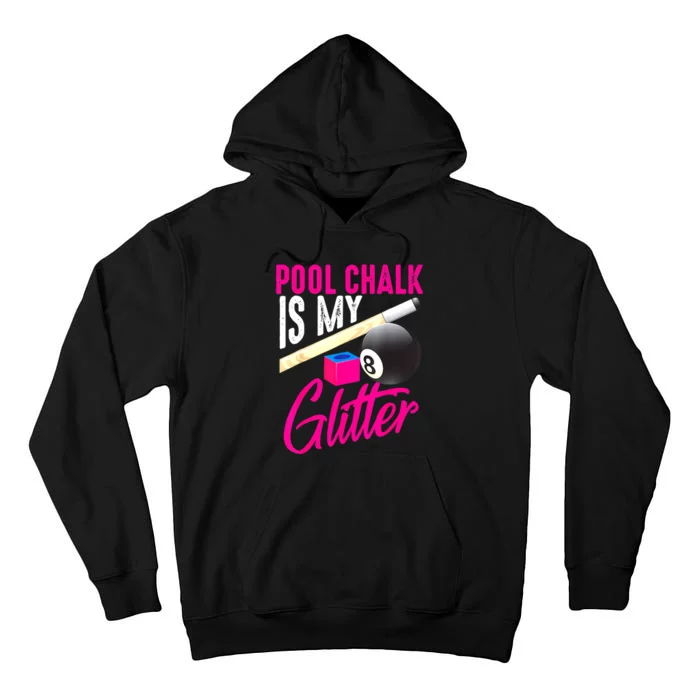 Is My 8 Ball Billiard Players Funny Pool Chalk Gift Tall Hoodie