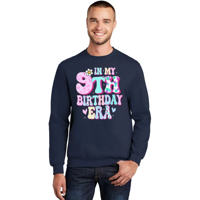 In My 9th Birthday Era Girl Gifts Nine Bday 9 Year Old Sweatshirt