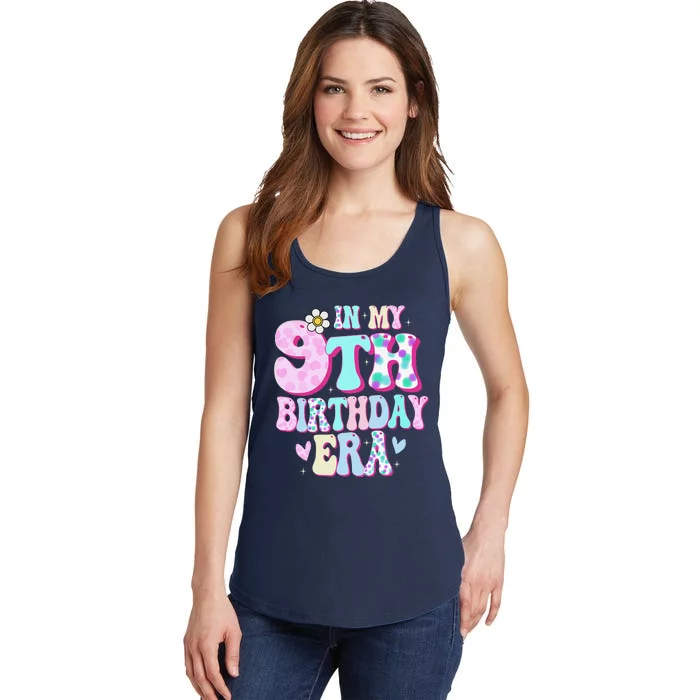 In My 9th Birthday Era Girl Gifts Nine Bday 9 Year Old Ladies Essential Tank