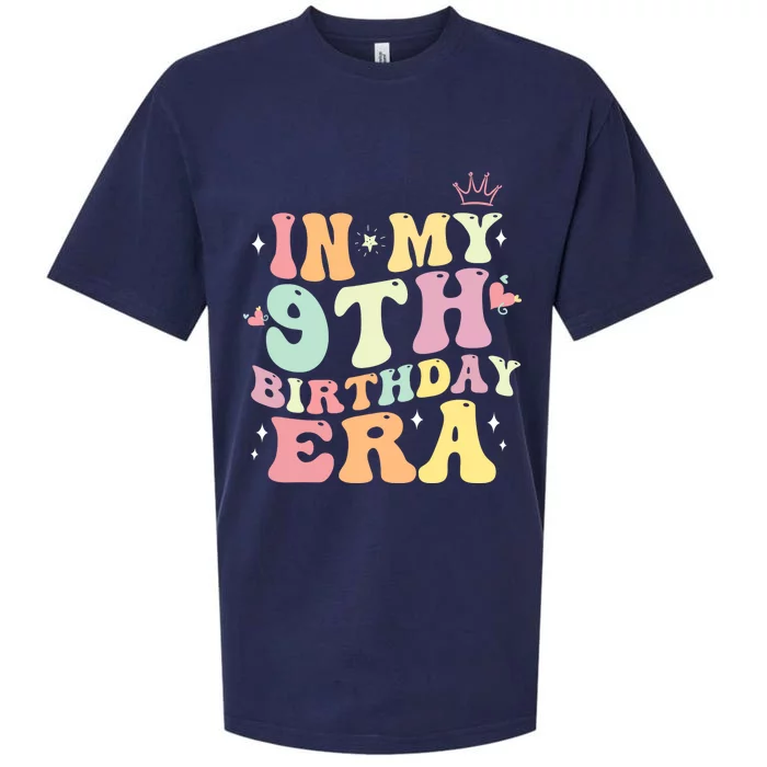 In My 9th Birthday Era Gifts Sueded Cloud Jersey T-Shirt