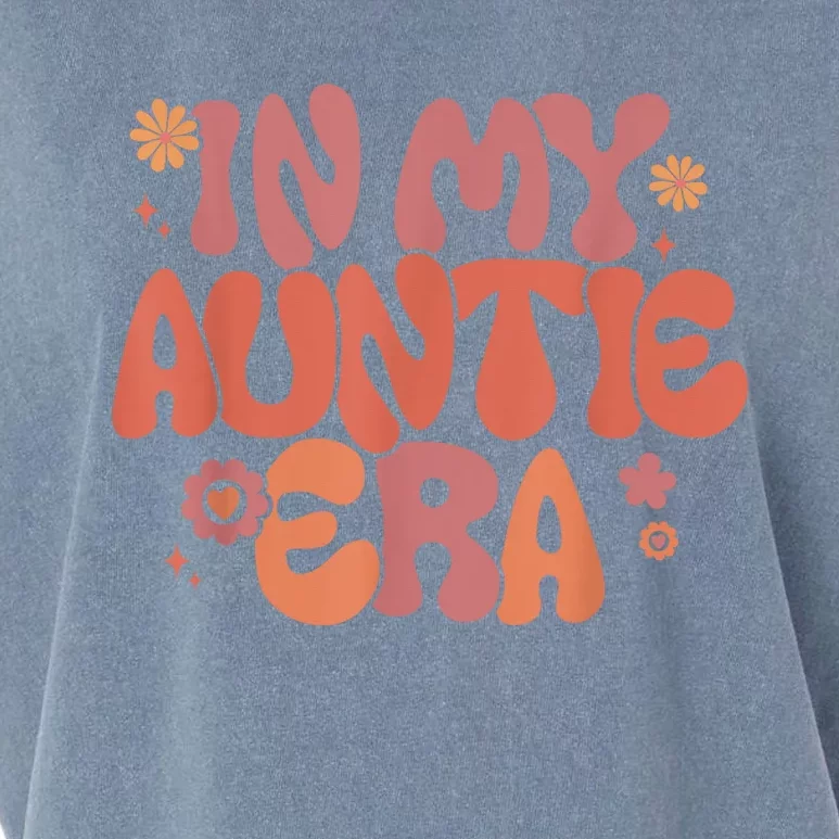 In My Auntie Era Baby Announcement for Aunt Mother's Day Garment-Dyed Women's Muscle Tee