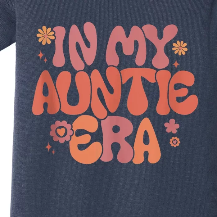 In My Auntie Era Baby Announcement for Aunt Mother's Day Tank Top Baby Bodysuit