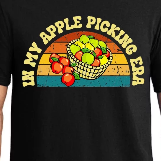 In My Apple Picking Era Apples Harvest Orchard Family Trip Pajama Set