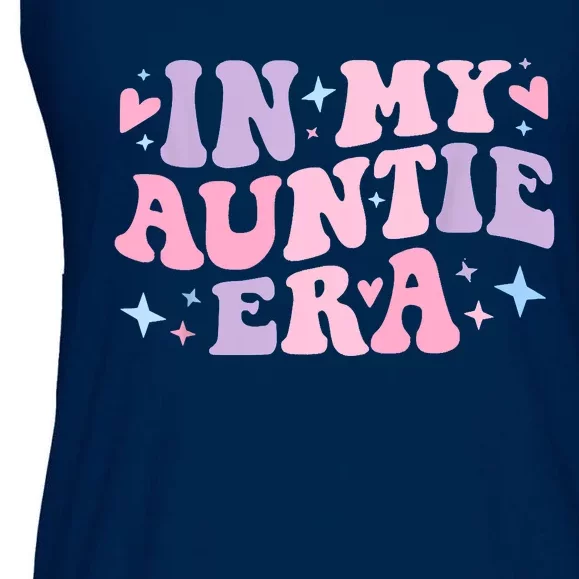 In My Auntie Era Baby Announcement For Aunt Mothers Day Ladies Essential Flowy Tank