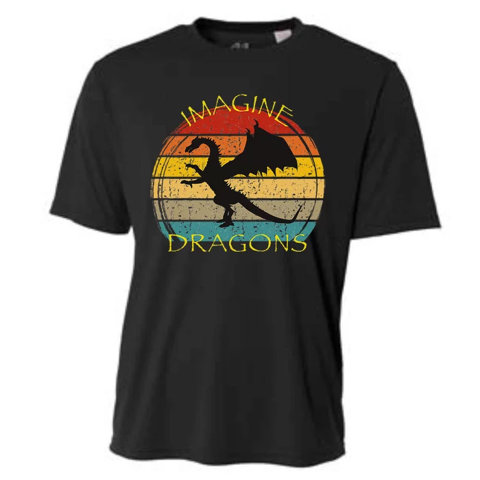 Imagine Magical And Mythical Fantasy Dragons Ii Cooling Performance Crew T-Shirt