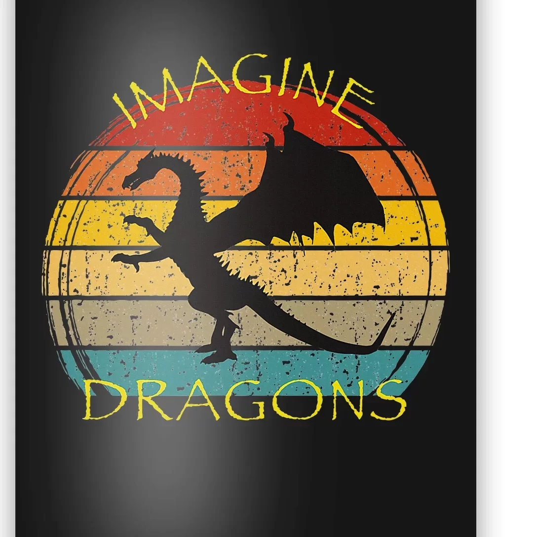 Imagine Magical And Mythical Fantasy Dragons Ii Poster