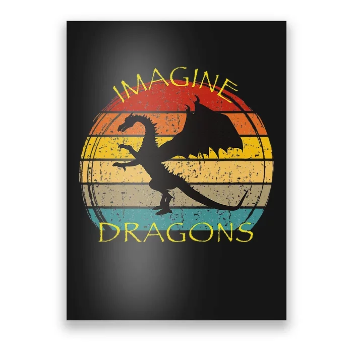 Imagine Magical And Mythical Fantasy Dragons Ii Poster