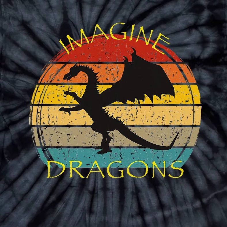 Imagine Magical And Mythical Fantasy Dragons Ii Tie-Dye T-Shirt