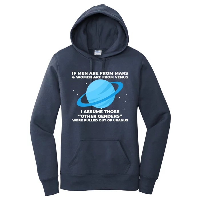 If Men Are From Mars And Women From Venus Out Of Uranus Premium Women's Pullover Hoodie