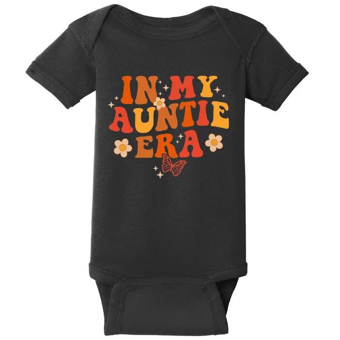 In My Auntie Era Baby Announcement For Aunt Mother's Day Baby Bodysuit