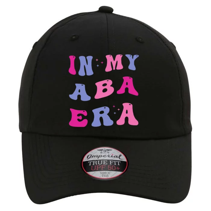 In My Aba Era Retro Applied Behavior Analyst Aba Therapist The Original Performance Cap