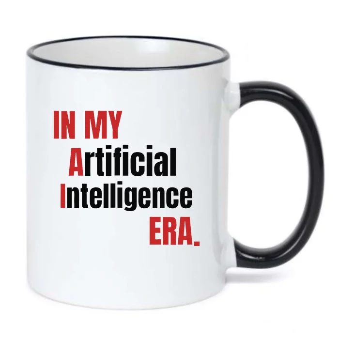 In My Artificial Intelligence Era It Network Ai Engineer Era Black Color Changing Mug