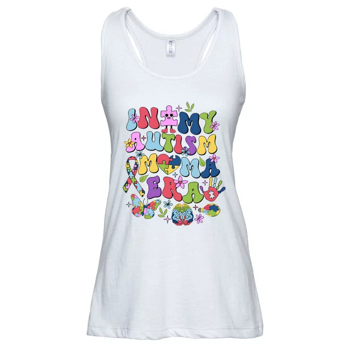 In My Autism Awareness Mama Era Autism Puzzle Ladies Essential Flowy Tank