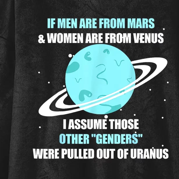 If Men Are From Mars And Women Are From Venus I Assume Those Hooded Wearable Blanket