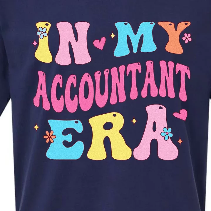 In My Accountant Era Accountant Accounting Student Sueded Cloud Jersey T-Shirt