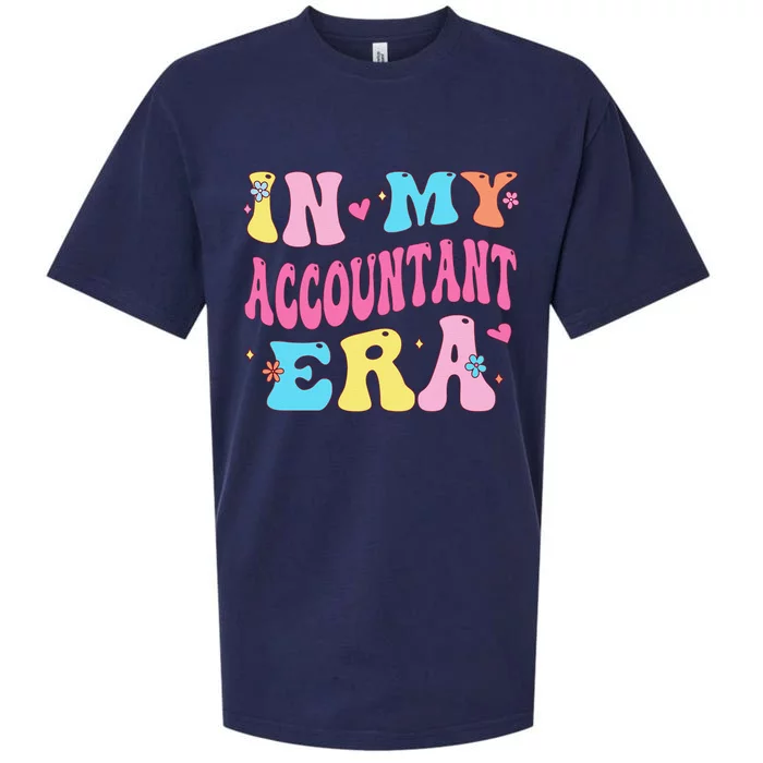 In My Accountant Era Accountant Accounting Student Sueded Cloud Jersey T-Shirt