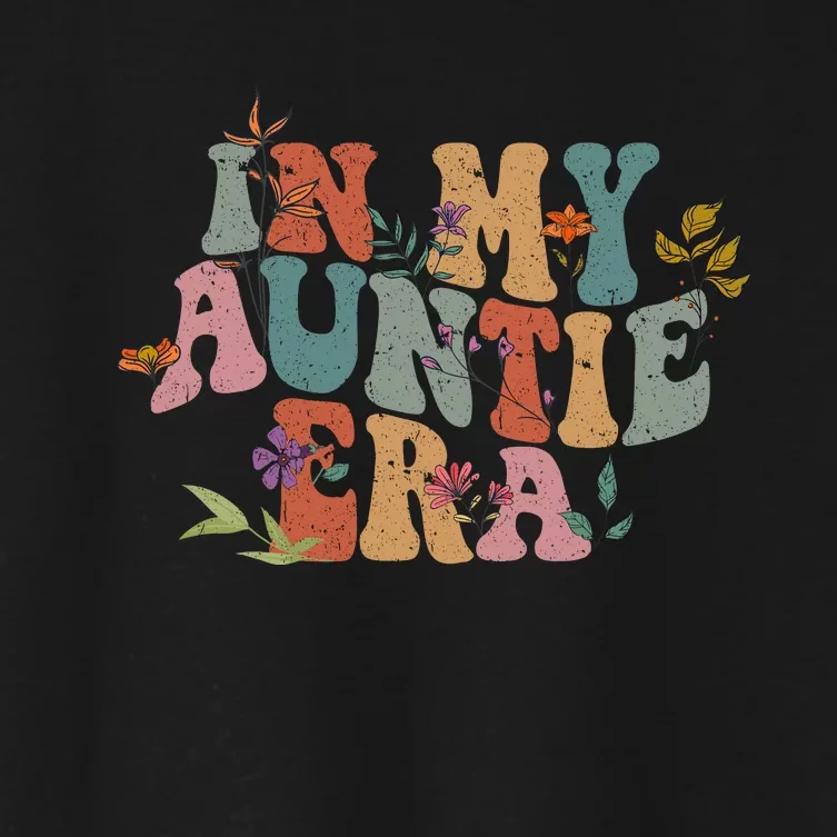 In My Auntie Era Women's Crop Top Tee