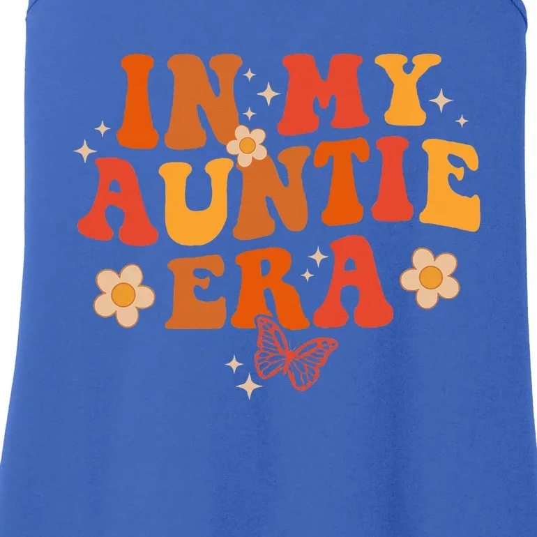 In My Auntie Era Baby Announcement For Aunt Mothers Day Ladies Essential Tank