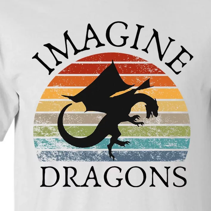 Imagine Magical And Mythical Fantasy Dragons Tall T-Shirt