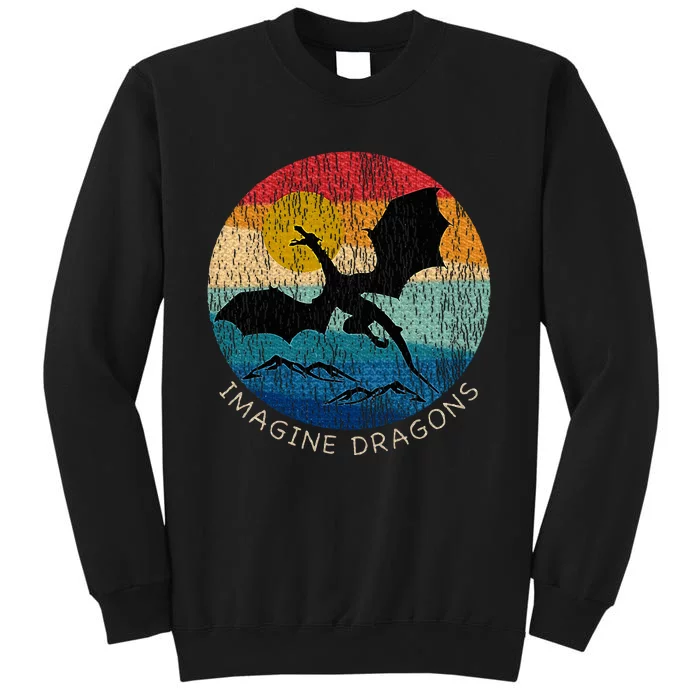 Imagine Magical and Mythical Fantasy Dragons Tall Sweatshirt