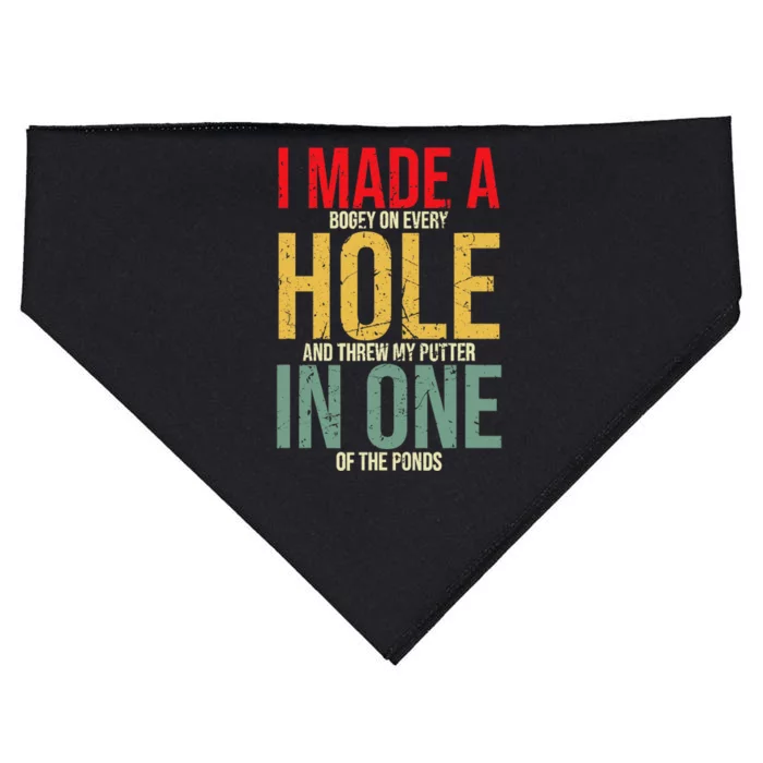 I Made A Hole In One USA-Made Doggie Bandana