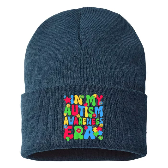 In My Autism Awareness Era Sustainable Knit Beanie