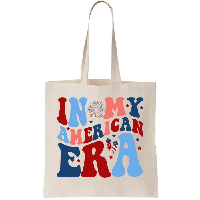 In My American Era Festive 4th Of July Summer Tote Bag