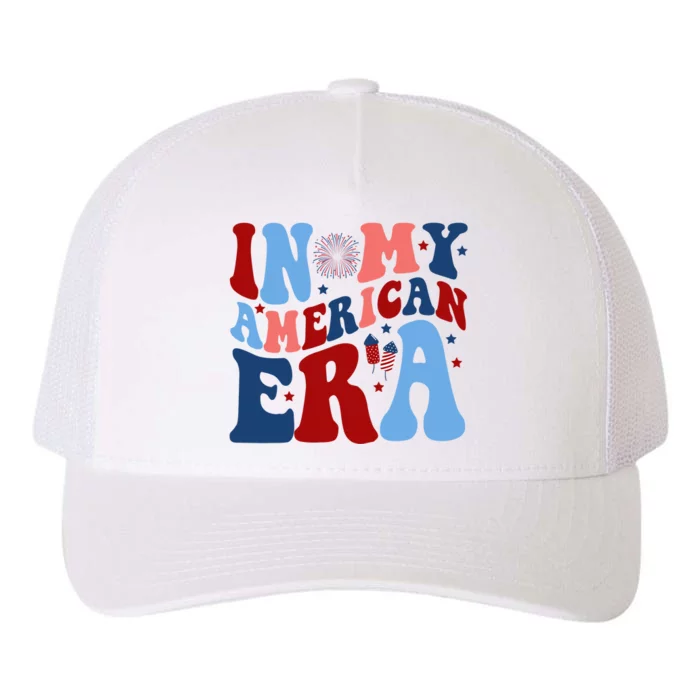 In My American Era Festive 4th Of July Summer Yupoong Adult 5-Panel Trucker Hat