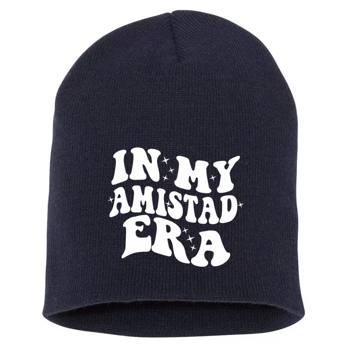 In My Amistad House Of Friendsh Era Rca Givers School Spirit Short Acrylic Beanie