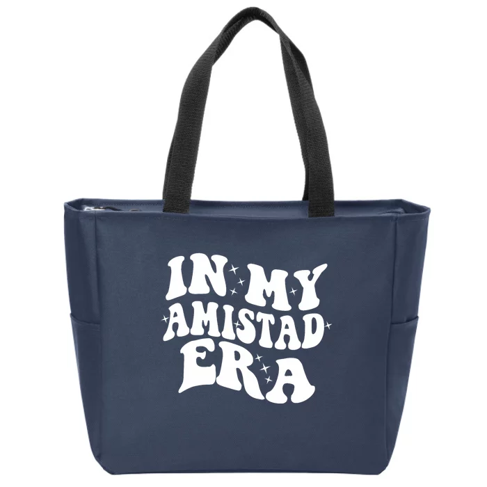 In My Amistad House Of Friendsh Era Rca Givers School Spirit Zip Tote Bag