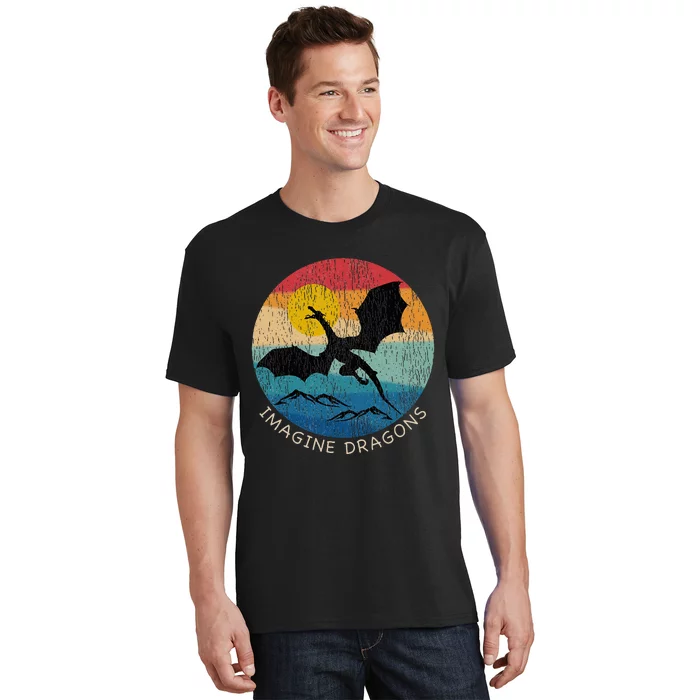 Imagine Magical And Mythical Fantasy Dragons T-Shirt