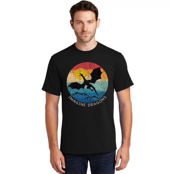 Imagine Magical And Mythical Fantasy Dragons Tall T-Shirt