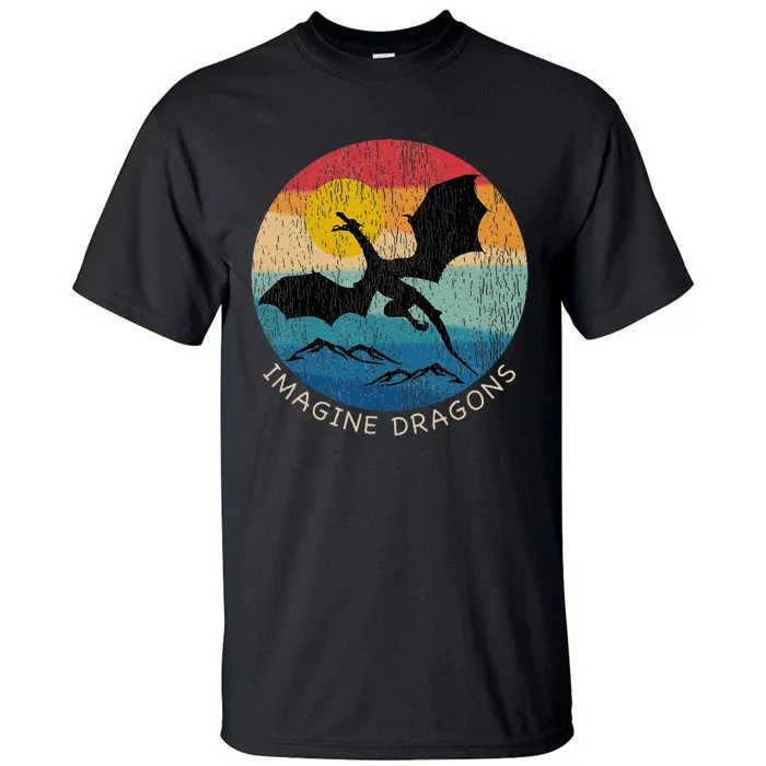 Imagine Magical And Mythical Fantasy Dragons Tall T-Shirt