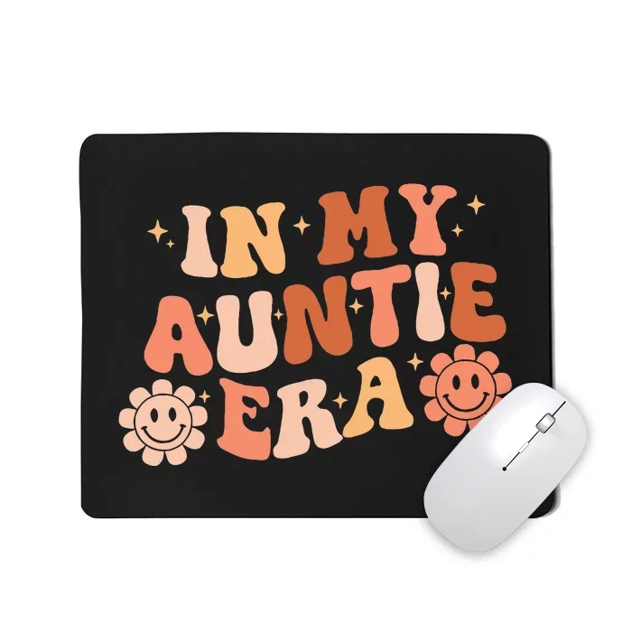 In My Auntie Era Niece Nephew Matching Groovy Mousepad