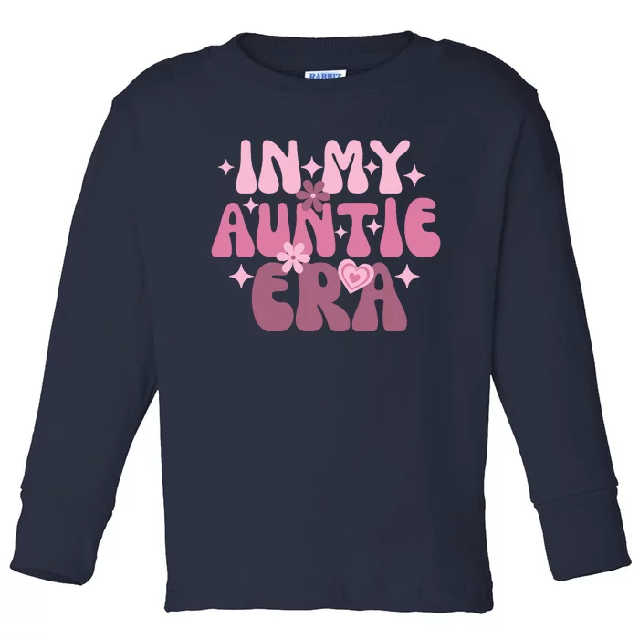 In My Auntie Era Toddler Long Sleeve Shirt